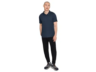 Smartwool Active Mesh Polo In Blue
