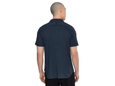 Smartwool Active Mesh Polo In Blue