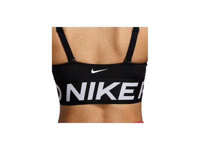 Nike Dri-fit Cutout Racerback Sports Bra In Black