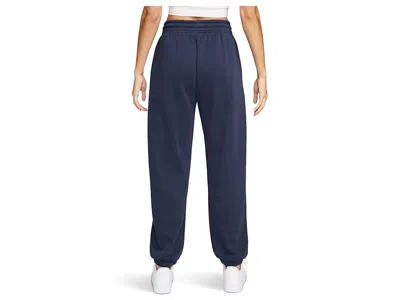 Nike Sportswear Phoenix Fleece High-waisted Oversized Sweatpants In Blue