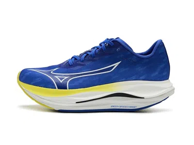 Mizuno Mens  Wave Rebellion Flash 3 In Dazzling Blue/surf The Web