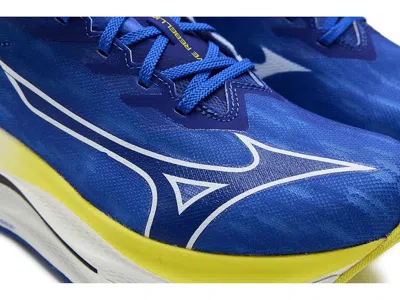 Mizuno Mens  Wave Rebellion Flash 3 In Dazzling Blue/surf The Web