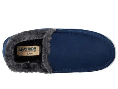 Deer Stags Spun In Blue