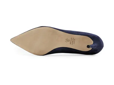 Stuart Weitzman Linsi 75 Pump In Blue