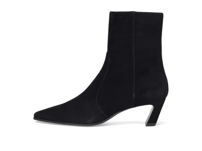 Stuart Weitzman Stassi Zip Bootie 50 In Black