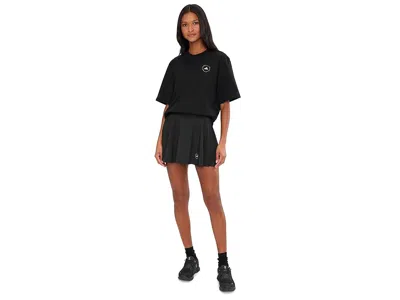 Adidas By Stella Mccartney Adidas By Stella Mc Cartney Logo Sporty T Shirt In Black