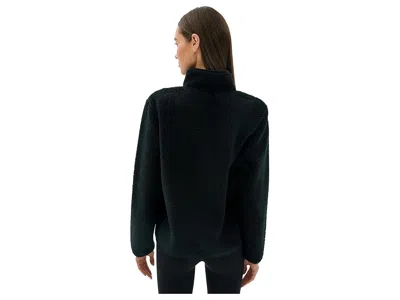 Splits59 Harris Sherpa Jacket Black In Blue