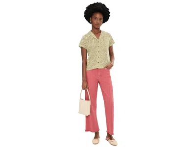 Toad And Co Balsam Cutoff Jeans In Pink