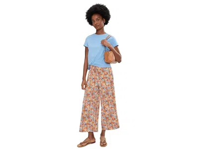 Toad And Co Sunkissed Wide Leg Crop Pants In Multi