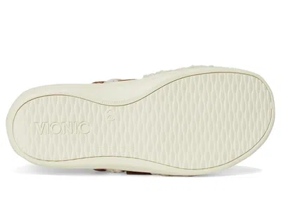 Vionic Izzy Mule Slippers In White