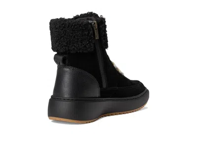Vionic Olympia Lace Up Boot In Black