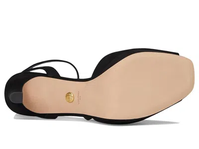 Veronica Beard Brianne Ankle Strap Platform Sandal In Black