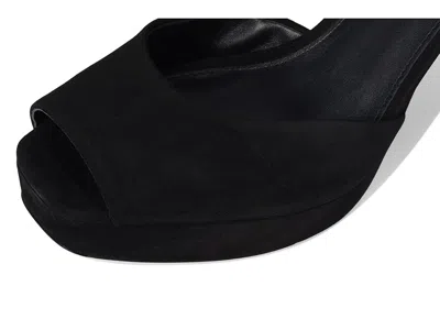 Veronica Beard Brianne Ankle Strap Platform Sandal In Black