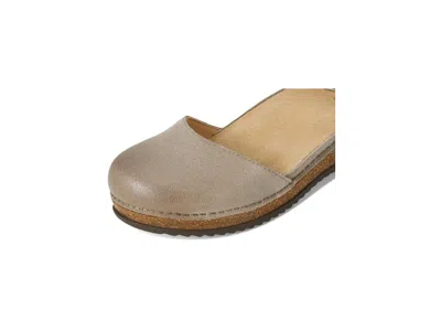 Dansko Mae Ankle Strap Platform Clog In Brown
