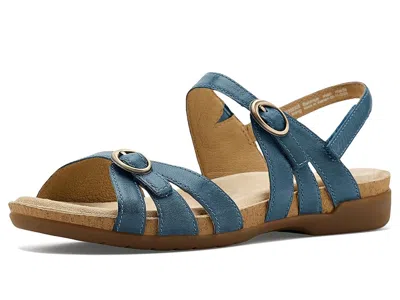 Dansko Ruthie Strappy Sandal In Blue | ModeSens