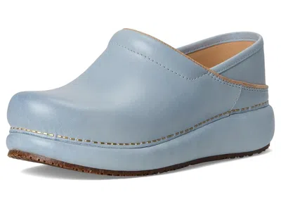 Dansko Platform Pro Clog In Blue