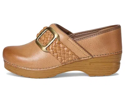 Dansko Pro Braided Clogs In Brown