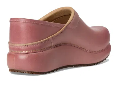 Dansko Platform Pro Slipon In Pink