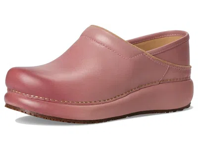 Dansko Platform Pro Slipon In Pink