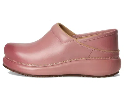 Dansko Platform Pro Slipon In Pink