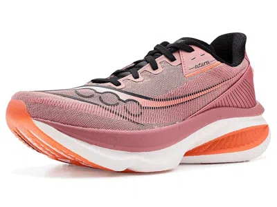 Saucony Womens  Endorphin Azura In Mauve/black