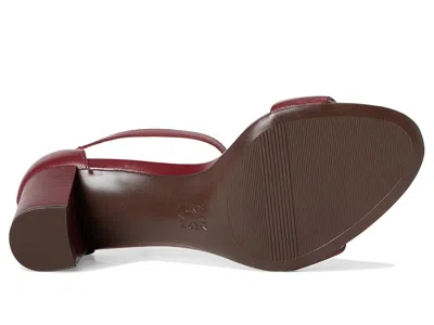 Naturalizer Wide Width Vera Sandal In Burgundy