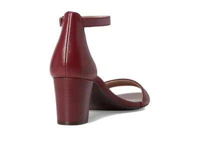 Naturalizer Wide Width Vera Sandal In Burgundy