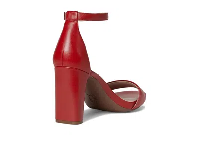 Naturalizer Joy Ankle Strap Sandal In Red