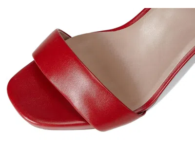 Naturalizer Joy Ankle Strap Sandal In Red