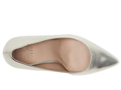 Naturalizer Wide Width Anna Pump In Silver
