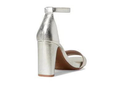 Naturalizer Joy Ankle Strap Sandal In Silver