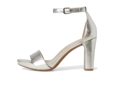 Naturalizer Joy Ankle Strap Sandal In Silver