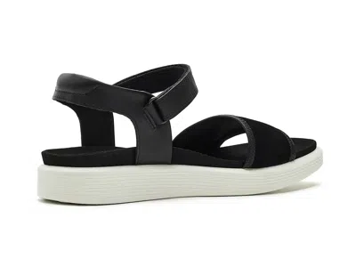 Ecco Soft Two Strap Sandal In Black