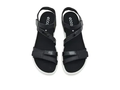 Ecco Soft Three Strap In Black