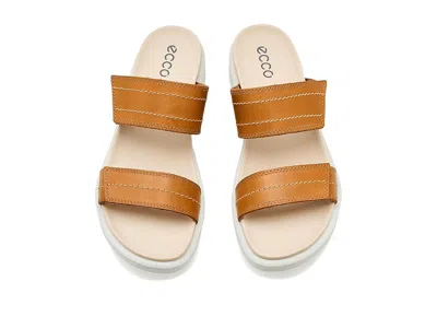 Ecco Soft Mule Sandal In Brown