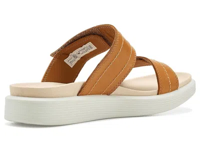 Ecco Soft Mule Sandal In Brown