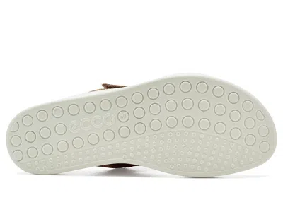 Ecco Soft Mule Sandal In Brown