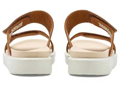 Ecco Soft Mule Sandal In Brown