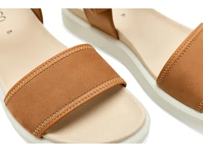 Ecco Soft Two Strap Sandal In Brown