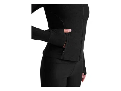 Beyond Yoga Spacedye Trails Active Jacket In Black