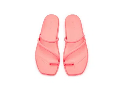 Crocs Miami Toe Loop Sandal In Pink