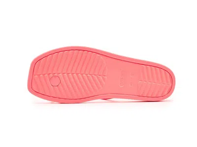 Crocs Miami Toe Loop Sandal In Pink