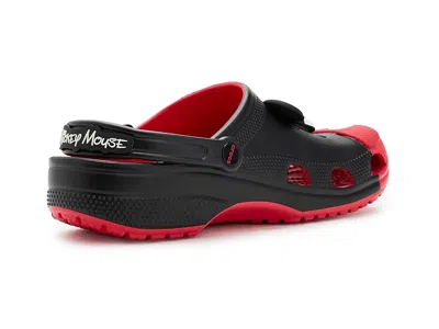 Crocs X Disney Mickey Mouse Classic Clogs In Black