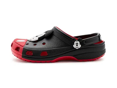 Crocs X Disney Mickey Mouse Classic Clogs In Black