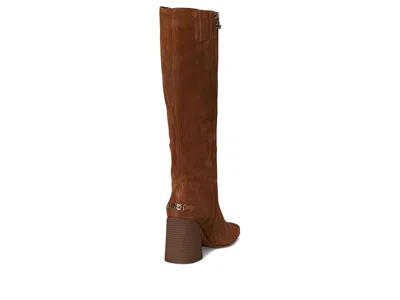 Circus Ny By Sam Edelman Womens Billie Block Heels Regular Wide Calf In Brown