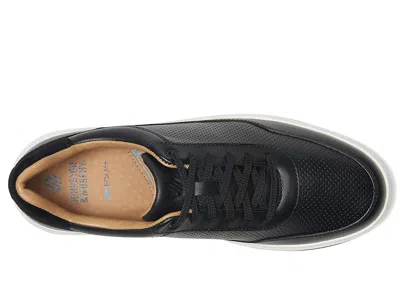Johnston & Murphy Dawson Perfed U-throat In Black