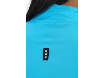 Jamie Sadock Sunsense Crossover Mock Neck Outer Layer Essential In Blue