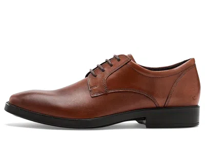 Ecco Milan Plain Toe Oxford In Brown