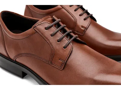 Ecco Milan Plain Toe Oxford In Brown