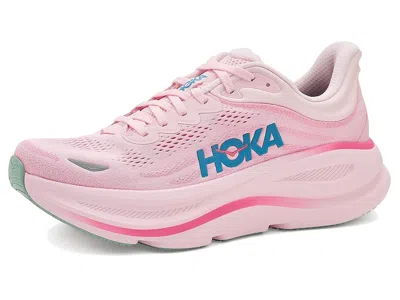 Hoka Bondi Technical Mesh Active Sneakers In Pink